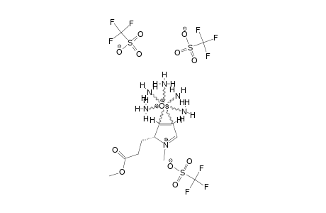 [3-BETA,4-BETA-ETA(2)-[OS(NH3)5]-2-ALPHA-(2-CARBOMETHOXYETHYL)-1-METHYL-2H-PYRROLIUM]-(OTF)3