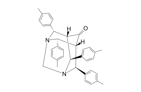 4,8,9,10-TETRA-(PARA-TOLYL)-1,3-DIAZAADAMANTAN-6-ONE