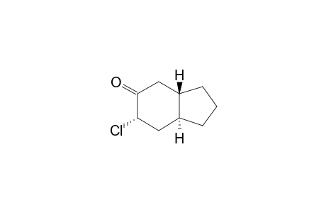 4-AXIAL-CHLORO-TRANS-BICYCLO-[4.3.0]-NONAN-3-ONE