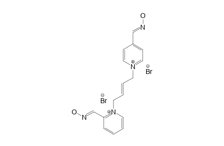 TRANS-2,4'-BIS-[(HYDROXYIMINO)-METHYL]-1,1'-(BUT-2-ENE-1,4-DIYL)-BISPYRIDINIUM-DIBROMIDE