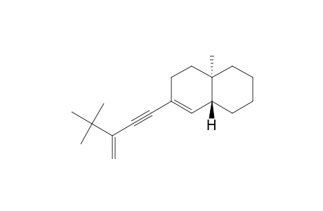 (4A-R)-4A-METHYL-7-(4',4'-DIMETHYL-3'-METHYLENEPENT-1'-YNYL)-1,2,3,4,4A,5,6,8A-OCTAHYDRONAPHTHALENE