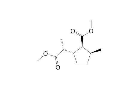 METHYL-TRANS,CIS-2-(METHOXYCARBONYL)-ALPHA,3-DIMETHYLCYCLOPENTANACETAT