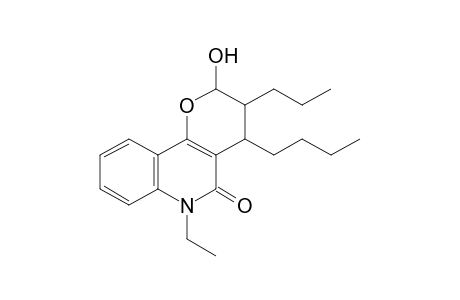 4-Butyl-6-ethyl-2-hydroxy-3-propyl-3,4-dihydro-2H-pyrano[3,2-c]quinolin-5-one