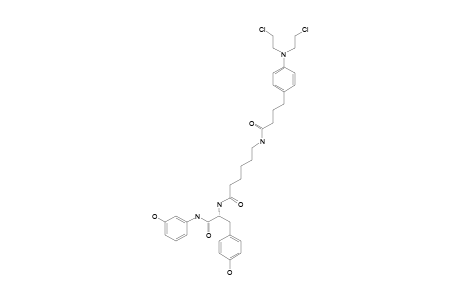 N-[(N-CHLORAMBUCILAMINO)-HEXANOYL]-META-HYDROXYPHENYL-L-PARA-TYROSINAMIDE