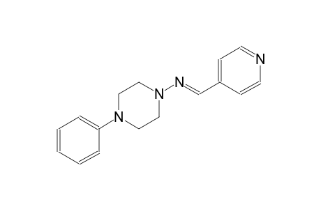 1-piperazinamine, 4-phenyl-N-[(E)-4-pyridinylmethylidene]-