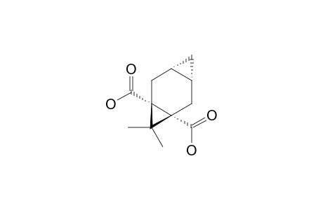 (1-ALPHA,3-BETA,5-BETA,7-ALPHA)-8,8-DIMETHYLTRICYClO-[5.1.0.0]-OCTANE-1,7-DICARBOXYLIC-ACID