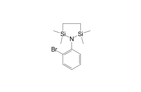 1-(o-bromophenyl)-2,2,5,5-tetramethyl-1-aza-2,5-disilacyclopentane