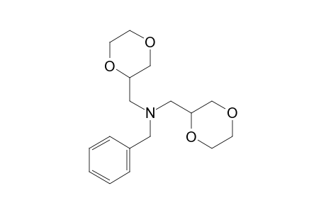 Benzyl-N,N-bis(1,4-dioxan-2-ylmethyl)amine