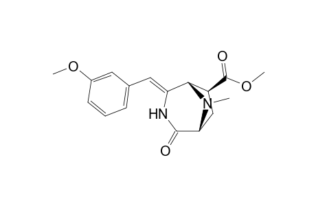 (1R,5S,6S)-Methyl 8-methyl-4-(3-methoxybenzylidene)-3,8-diazabicyclo[3.2.1]octan-2-one-6-carboxylate