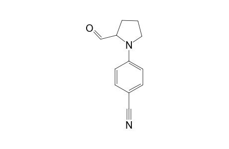 N-(4-cyanophenyl)pyrrolidine-2-carbaldehyde