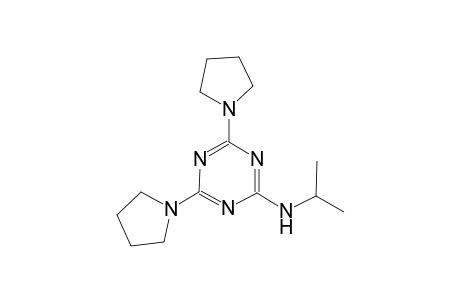 1,3,5-Triazin-2-amine, N-isopropyl-4,6-di(1-pyrrolidinyl)-