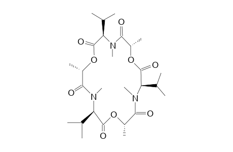 CYCLO-(N-METHYL-L-VALYL-D-LACTYL-N-METHYL-L-VALYL-D-LACTYL-N-METHYL-L-VALYL-D-LACTYL)