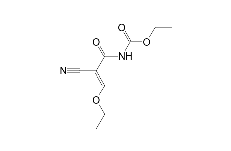 E-Ethyl (2-cyano-3-ethoxyacryloyl)carbamate