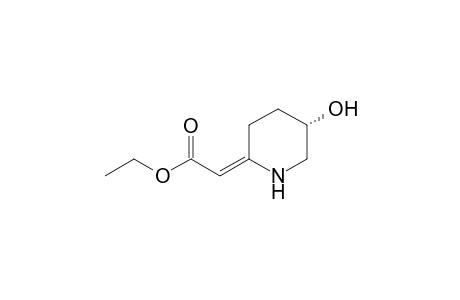 Ethyl 2-[(5S)-5-Hydroxypiperidin-2-ylidene]acetate