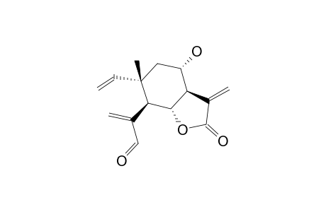 (5R,6R,7R,8S,10S)-8-HYDROXY-15-OXOELEMA-1,3,11(13)-TRIEN-12,6-OLIDE