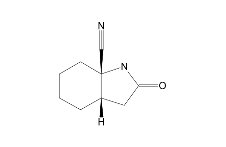 7A-CYANO-OCTAHYDRO-1H-INDOL-2-ONE