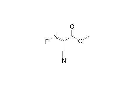 METHYL-N-FLUORIMINOCYANOACETATE