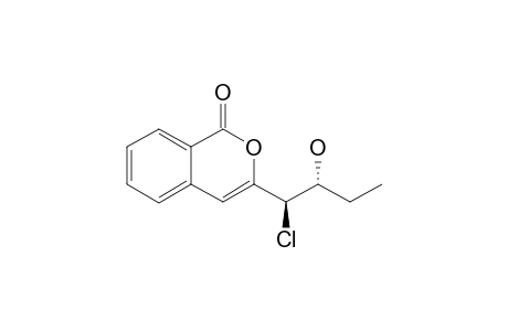 (S,S)-(-)-3-(1-CHLORO-2-HYDROXYBUTYL)-1-H-2-BENZOPYRAN-1-ONE;(-)-1'-CHLORO-2'-HYDROXY-DIHYDROARTEMIDIN