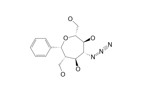 (2S,3S,4R,5S,6S,7R)-4-AZIDO-2,6-BIS-(HYDROXYMETHYL)-7-PHENYL-OXEPANE-3,5-DIOL