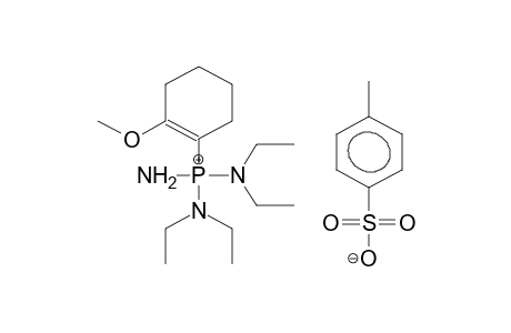 AMINOBIS(DIETHYLAMINO)(2-METHOXY-1-CYCLOHEXENYL)PHOSPHONIUM TOSYLATE