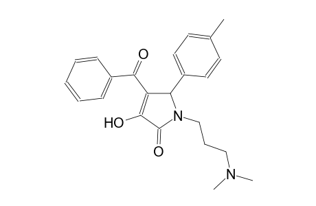 4-Benzoyl-1-(3-dimethylamino-propyl)-3-hydroxy-5-p-tolyl-1,5-dihydro-pyrrol-2-one