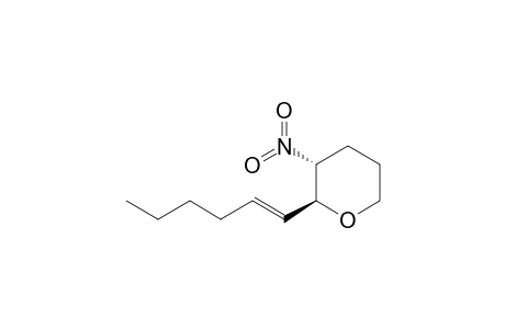 (2S,3R)-2-[(E)-hex-1-enyl]-3-nitro-oxane