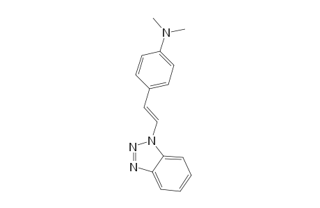 (E)-1-[2-(4,4-DIMETHYLAMINOPHENYL)-ETHEN-1-YL]-BENZOTRIAZOLE