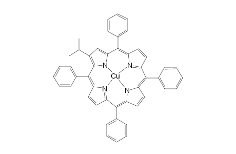 (2-Isopropyl-5,10,15,20-tetraphenylporphyrinato)copper