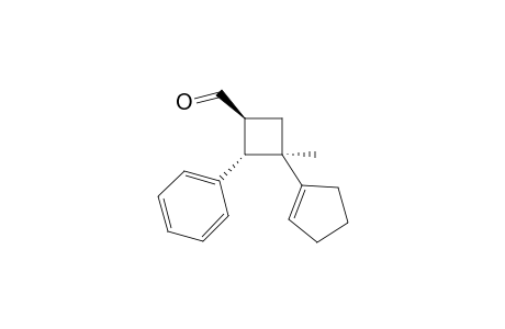 (1S,2S,3R)-3-(cyclopenten-1-yl)-3-methyl-2-phenyl-cyclobutanecarbaldehyde