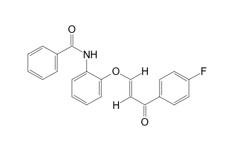 trans-2'-{[2-(p-fluorobenzoyl)vinyl]oxy}benzanilide