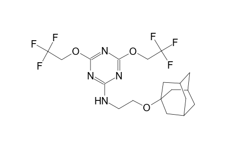 N-[2-(1-adamantyloxy)ethyl]-4,6-bis(2,2,2-trifluoroethoxy)-1,3,5-triazin-2-amine