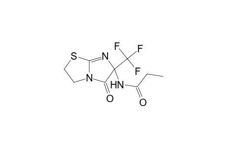 N-(5-Oxo-6-trifluoromethyl-2,3,5,6-tetrahydro-imidazo[2,1-b]thiazol-6-yl)-propionamide