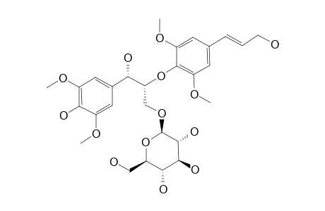 (7S,8R)-(ERYTHRO)-SYRINGYLGLYCEROL-BETA-O-4'-SINAPYL-ETHER-9-O-BETA-D-GLUCOPYRANOSIDE