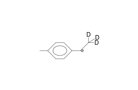 Trideuteriomethyl-4-tolyl-carbenium cation