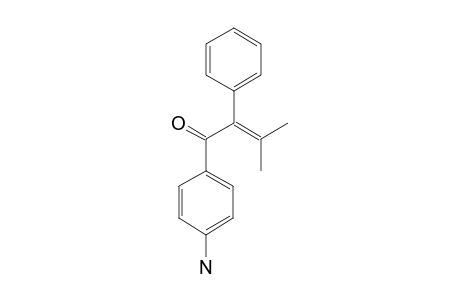 1-(4-aminophenyl)-3-methyl-2-phenylbut-2-en-1-one