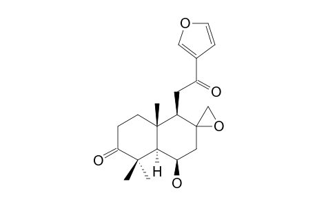 8,17;15,16-DIEPOXY-6-BETA-HYDROXY-LABDA-13(16),14-DIEN-3,12-DIONE