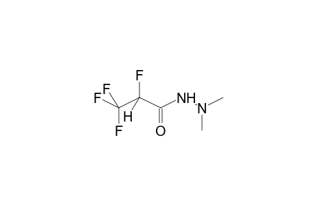 2,3,3,3-TETRAFLUOROPROPANOIC ACID, N,N-DIMETHYLHYDRAZIDE