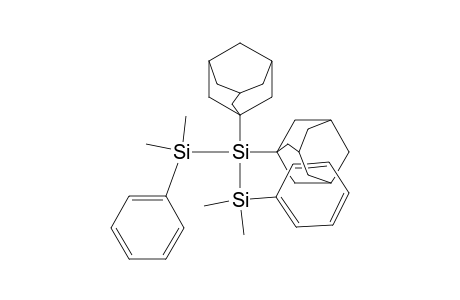 2,2-Diadamantyl-1,1,3,3-tetramethyl-1,3-diphenyltrisilane