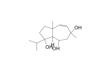 1,6,8-AZULENETRIOL, 1,2,3,3A,6,7,8,8A-OCTAHYDRO-3A,6-DIMETHYL-1-(1-METHYLETHYL)-