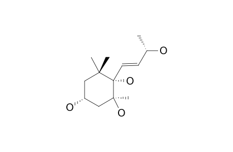 (3-R,5-S,6-S,7-E,9-S)-MEGASTIGMAN-7-ENE-3,5,6,9-TETROL