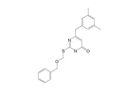 2-(BENZYLOXYMETHYLTHIO)-6-(3,5-DIMETHYLBENZYL)-URACIL