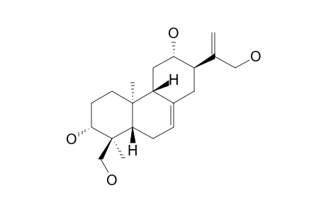 ENT-ABIERUBESIN-C;3-ALPHA,12-ALPHA,15,18-TETRAHYDROXY-ENT-ABIET-7,16-DIENE