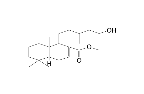 2-NAPHTHALENECARBOXYLIC ACID, 1,4,4A,5,6,7,8,8A-OCTAHYDRO-1-(5-HYDROXY-3-METHYLPENTYL)-5,5,8A-TRIMETHYL-METHYL ESTER