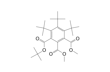 4,5,6-TRI-TERT.-BUTYL-1,2,3-BENZOLTRICARBOXYLIC-ACID,1-TERT.-BUTYLESTER-2,3-DIMETHYLESTER