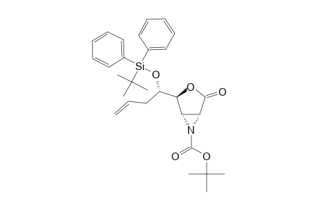 (1R,4S,5S)-6-(TERT.BUTOXYCARBONYL)-4-[(1S)-1-(TERT.-BUTYLDIPHENYLSILYLOXY)-BUT-3-ENYL]-3-OXA-6-AZA-BICYCLO-[3.1.0]-HEXAN-2-ONE