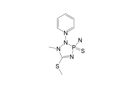 PYRIDINIUM-SALT-OF-3-AMINO-5-METHYLTHIO-1,2,4,3-TRIAZAPHOSPHOLINE