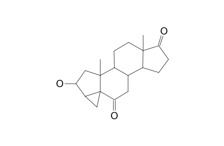 3.ALPHA.,5-CYCLO-5.ALPHA.-ANDROSTAN-2.ALPHA.-OL-6,17-DIONE