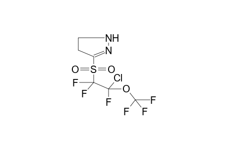 3-(2-TRIFLUOROMETHOXY-2-CHLOROTRIFLUOROETHYLSULPHONYL)-2-PYRAZOLINE