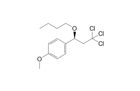 1-[(1S)-1-butoxy-3,3,3-trichloro-propyl]-4-methoxy-benzene