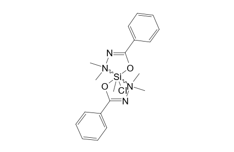 CHLORO-BIS-[N'-(DIMETHYLAMINO)-BENZIMIDATO-N,O]-METHYL-SILICON-(IV)